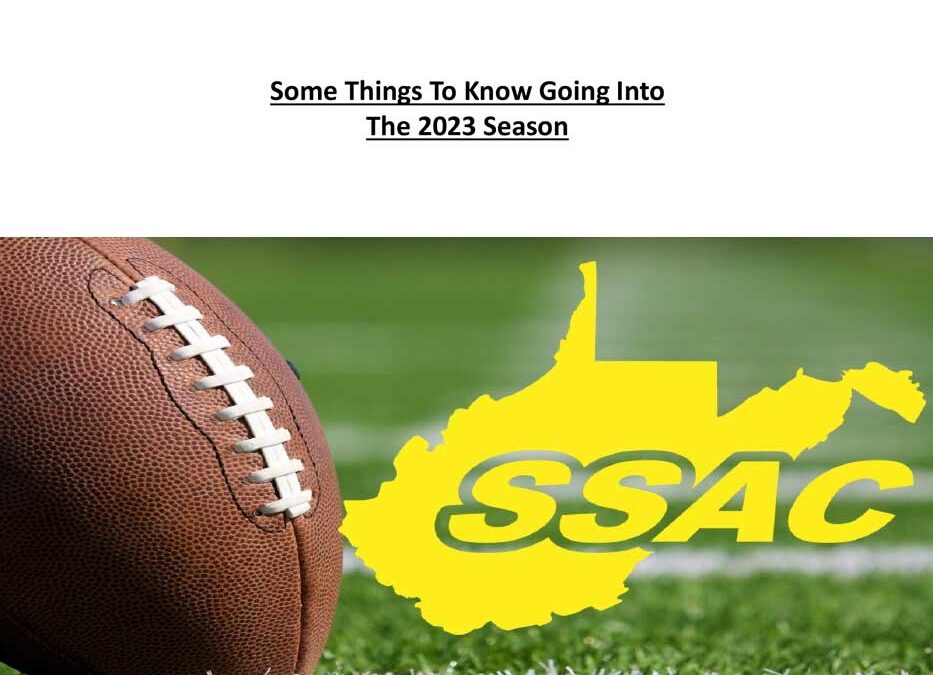 Some Things To Know Going Into The 2023